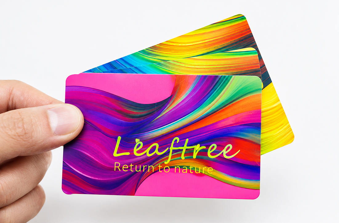 Blank Solid Color RFID PVC Card