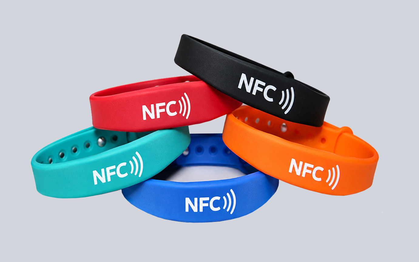 C07 RFID Rubber Wristbands
