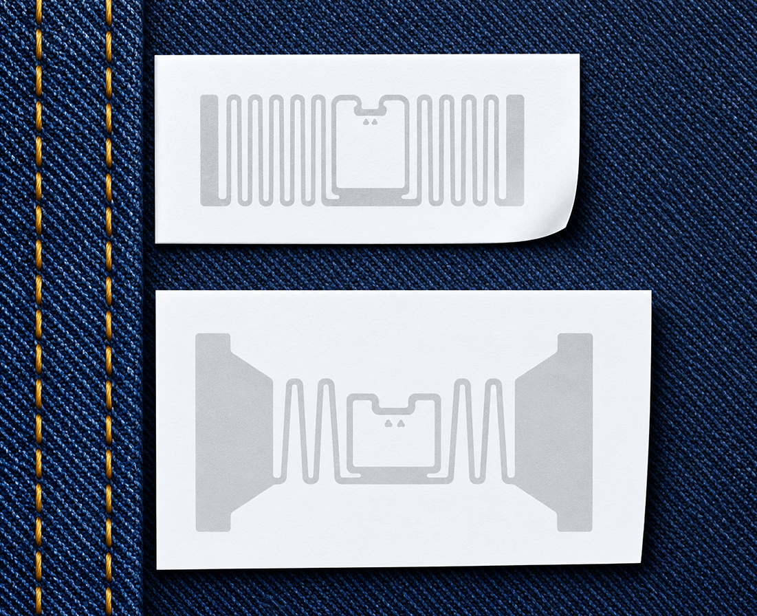 UHF Woven Labels for Cloth and Apparel Tracking